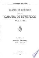 Diario de sesiones de la Cámara de Diputados