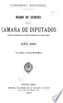 Diario de sesiones de la Cámara de Diputados
