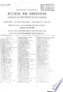 Diario de sesiones de la Cámara de Diputados