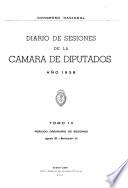 Diario de sesiones de la Cámara de Diputados