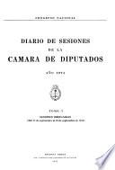 Diario de sesiones de la Cámara de Diputados
