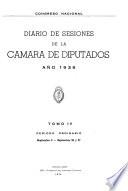 Diario de sesiones de la Cámara de diputados