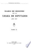 Diario de sesiones de la Cámara de Diputados