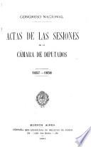 Diario de sesiones de la Cámara de Diputados