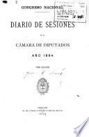 Diario de sesiones de la Cámara de Diputados