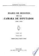 Diario de sesiones de la Cámara de Diputados
