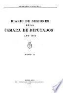 Diario de sesiones de la Cámara de diputados