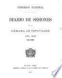 Diario de sesiones de la Cámara de Diputados