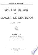 Diario de sesiones de la Cámara de Diputados