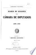 Diario de sesiones de la Cámara de Diputados