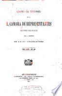Diario de sesiones de la Cámara de Representantes