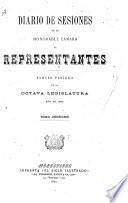 Diario de sesiones de la Cámara de Representantes