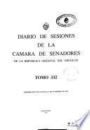 Diario de sesiones de la Cámara de Senadores de la República Oriental del Uruguay