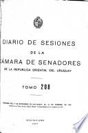 Diario de sesiones de la Cámara de Senadores de la República Oriental del Uruguay