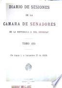 Diario de sesiones de la Cámara de Senadores de la República Oriental del Uruguay