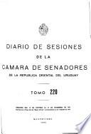 Diario de sesiones de la Cámara de Senadores de la República Oriental del Uruguay