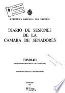 Diario de sesiones de la Cámara de Senadores de la República Oriental del Uruguay