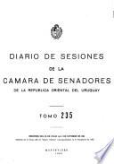 Diario de sesiones de la Cámara de Senadores de la República Oriental del Uruguay