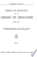 Diario de sesiones de la Cámara de Senadores