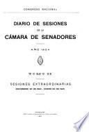 Diario de sesiones de la Cámara de Senadores