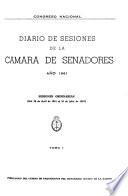 Diario de sesiones de la Cámara de Senadores
