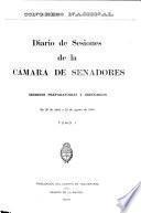 Diario de sesiones de la Cámara de Senadores