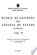 Diario de sesiones del Consejo de Estado de la República Oriental del Uruguay