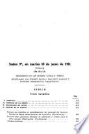 Diario de sesiones del Senado