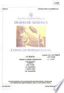 Diario de sesiones