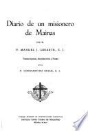 Diario de un misionero de Mainas