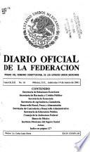 Diario oficial de la federación