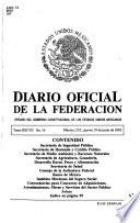 Diario oficial de la federación