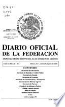 Diario oficial de la federación