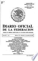 Diario oficial de la federación
