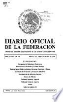 Diario oficial de la federación
