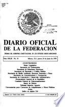 Diario oficial de la federación
