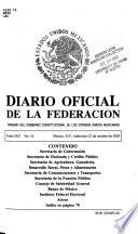 Diario oficial de la federación