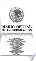 Diario oficial de la federación