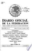 Diario oficial de la federación