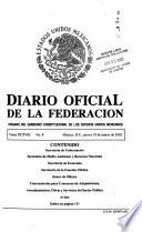 Diario oficial de la federación