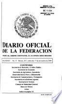 Diario oficial de la federación