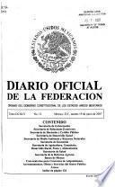 Diario oficial de la federación