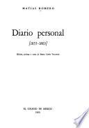 Diario personal, 1855-1865