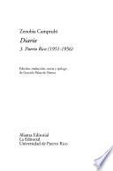 Diario: Puerto Rico (1951-1956)