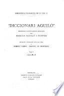 Diccionari Aguiló