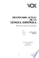Diccionario actual de la lengua española