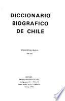Diccionario biografico de Chile, 1980-1982