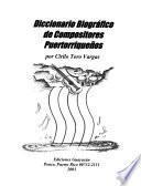 Diccionario biográfico de compositores puertorriqueños