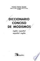 Diccionario Conciso de Modismos