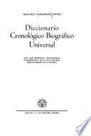 Diccionario cronológico biográfico universal